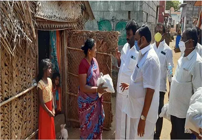 salem dmk and admk parties serve the peoples coronavirus 
