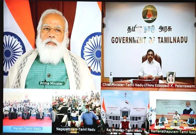 pm narendra modi video conferencing speech 
