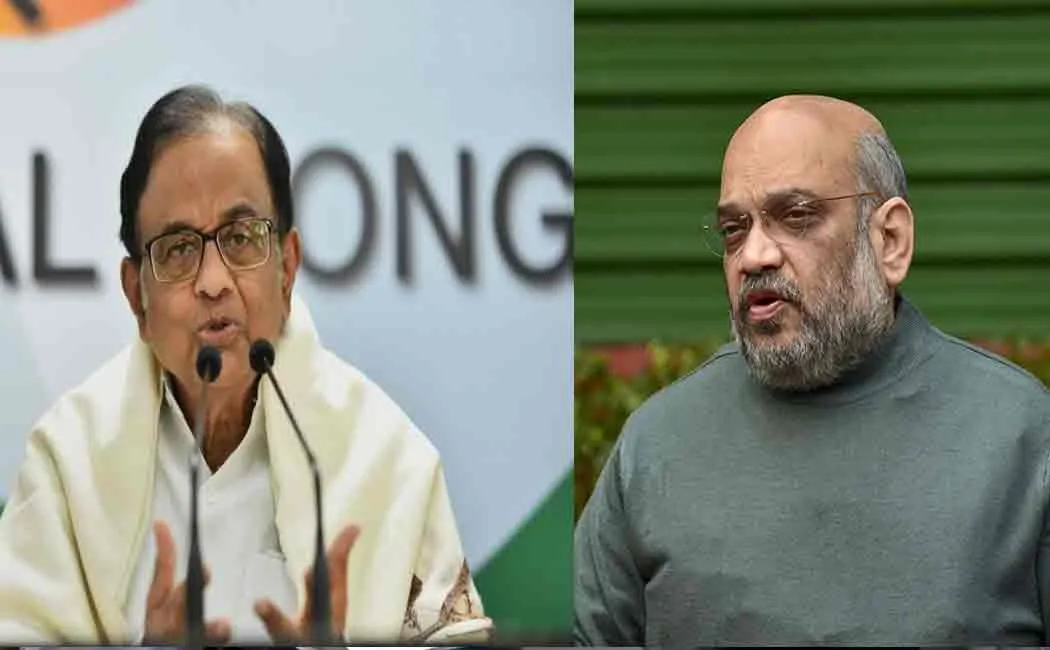 p.chidambaram response to amit shah quote about congress