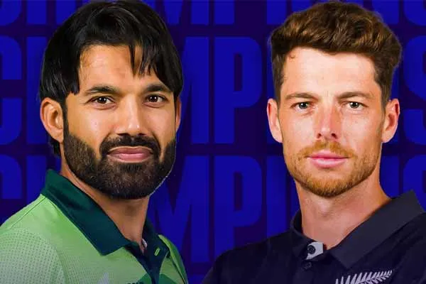 Champions Trophy starts today New Zealand  Pakistan  match