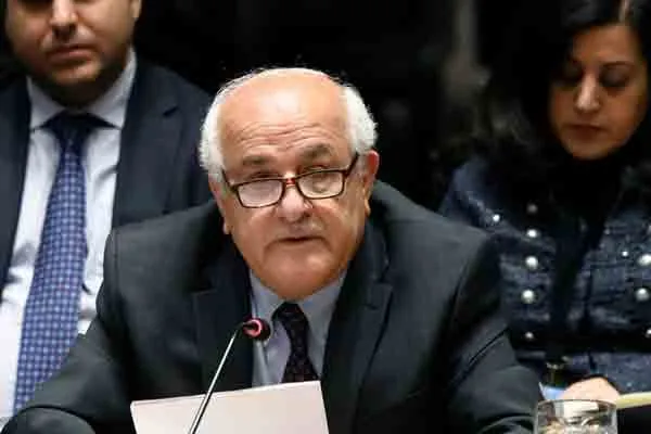  Palestinian Ambassador to the UN says It was Israel that attacked the Gaza hospital