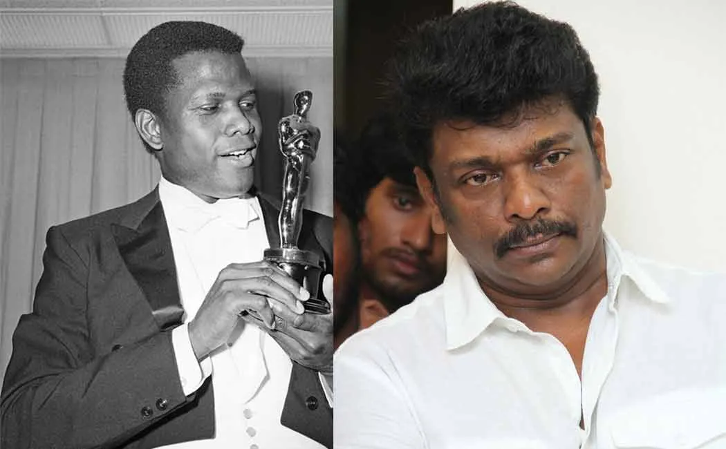 parthiban mourns hollywood actor sidney poitier 