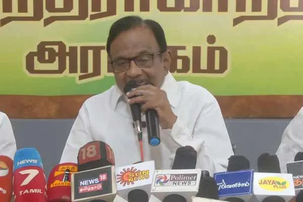  BJP Election Manifesto; P. Chidambaram barrage of questions