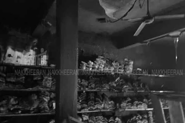 After 40 days CCTV  Camera was betrayed on fire incident clothes shop