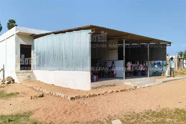 Govt school struggling without classrooms students boycotting public exams