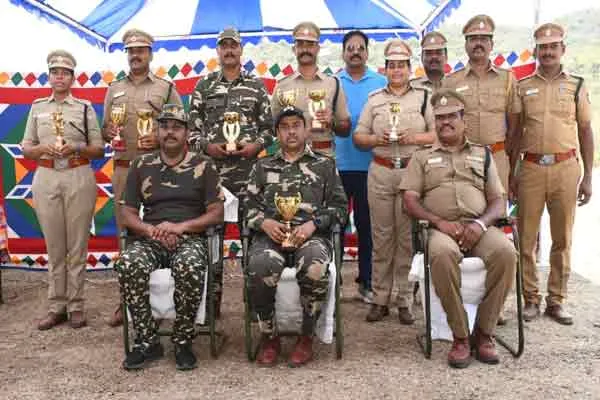 police higher official games held in perambalur naranamangalam 