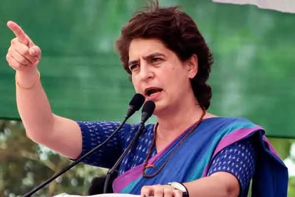 Priyanka Gandhi is contest against Modi in the parliamentary elections