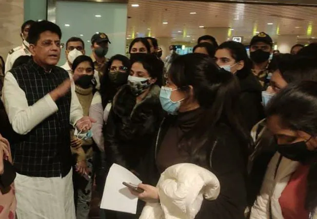 219 Indians came to Mumbai from Ukraine!