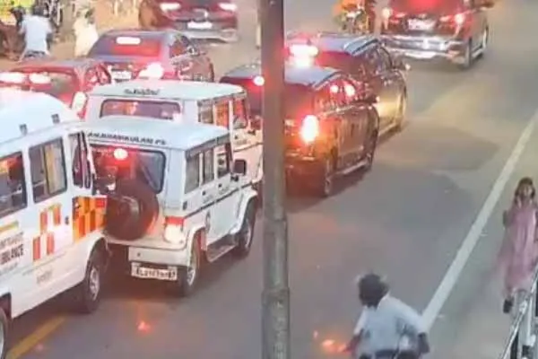 Kerala Chief Minister car incident