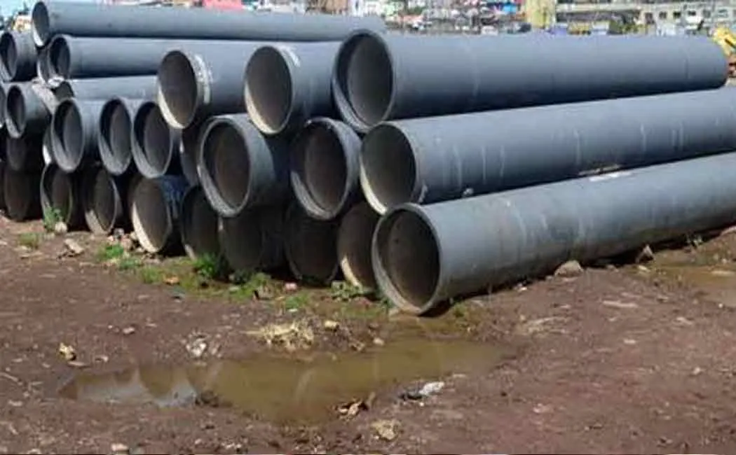 Two arrested for stealing underground sewer pipes
