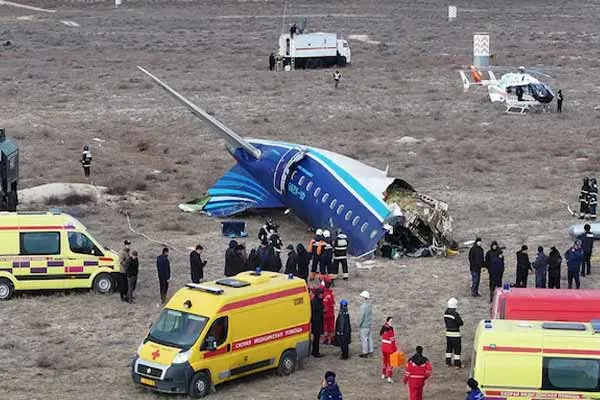 Ukraine  Allegation of Russia shot down Azerbaijan plane