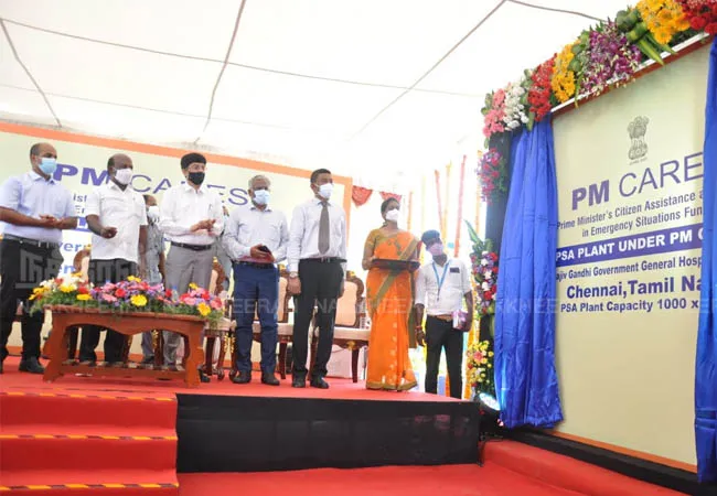 Prime Minister Narendra Modi opens oxygen plants
