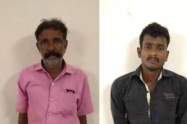 Father and teenager arrested for molesting girl