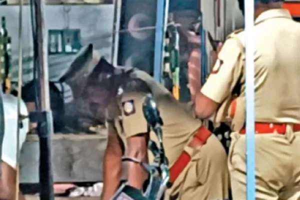 Action against special police assistant inspectors who joined BJP!