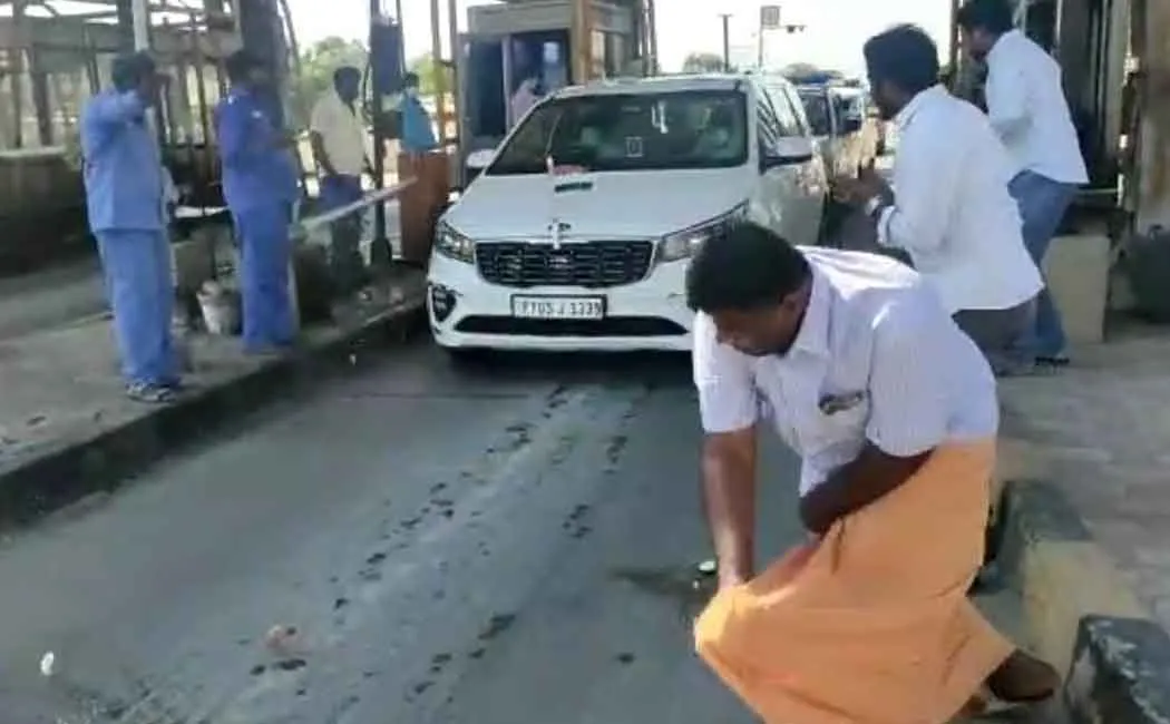 Chief Minister Rangasamy returns home from Corona