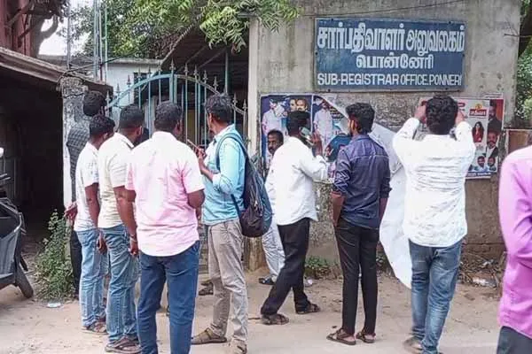 Throw away money on Anti Bribery Department raids at the Registrar's office 