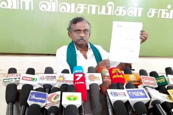 pR Pandian letter to the central government
