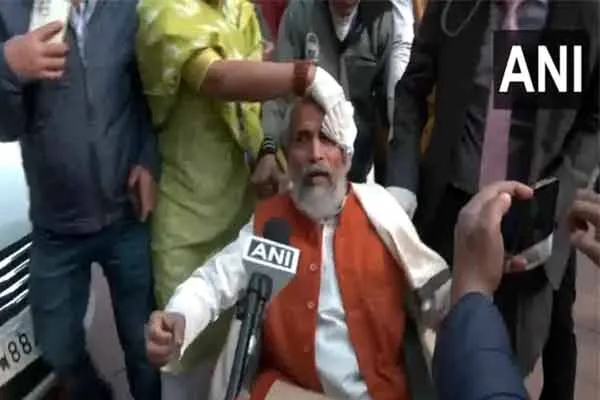 BJP MP Pratap Chandra Sarangi incident in parliament