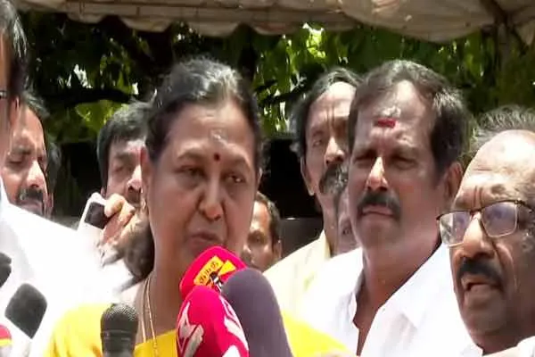 Premalatha Vijayakanth's response Who is the DMDK in alliance with