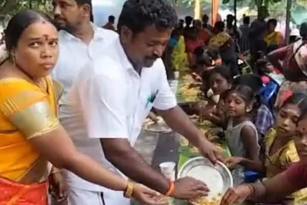 kallakurichi pudupatti panchayat president one year completed celebration 
