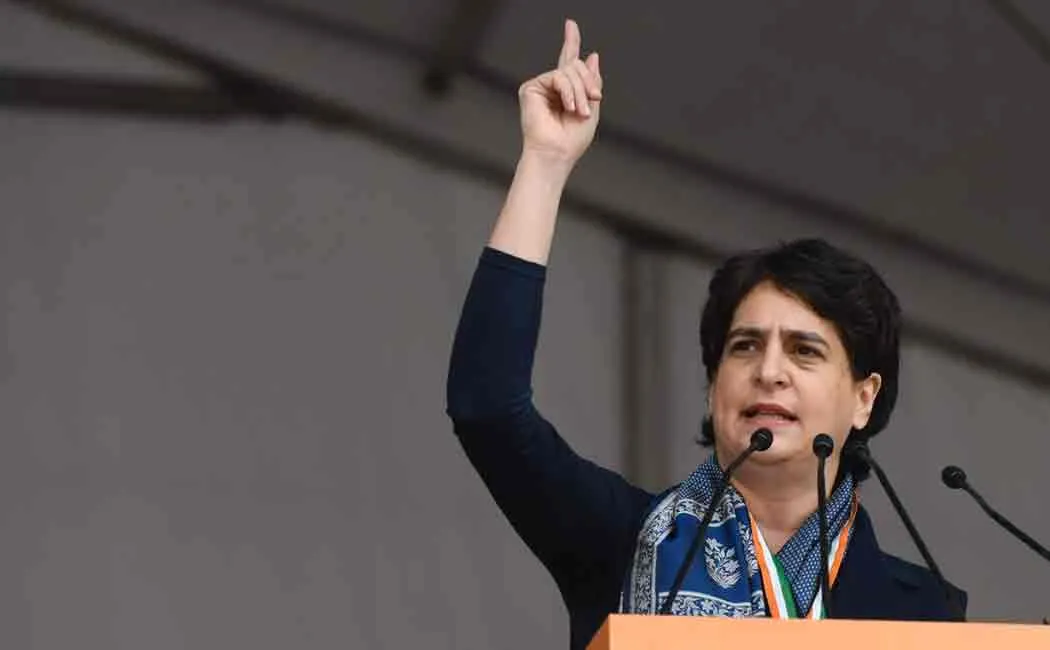 priyanka gandhi speech at bachao bharat rally