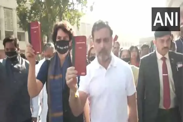 No guts to discuss Adani issue Priyanka Gandhi MP