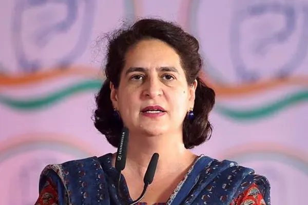  Priyanka Gandhi criticized Amit Shah 
