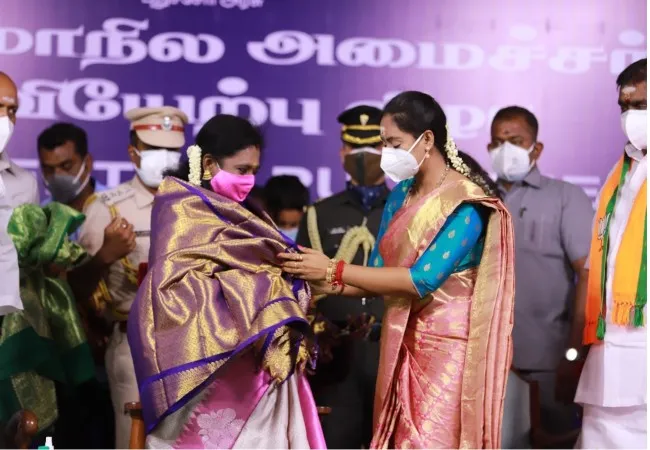 puducherry cabinet ministers swearing 