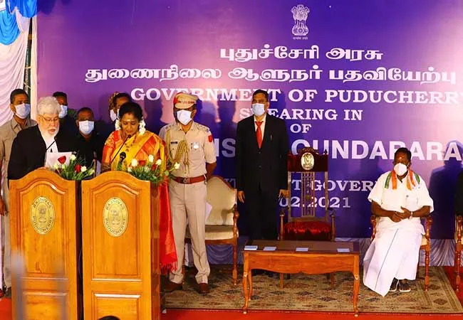 puducherry assembly governor tamilisai soundararajan vs cm narayanasamy 