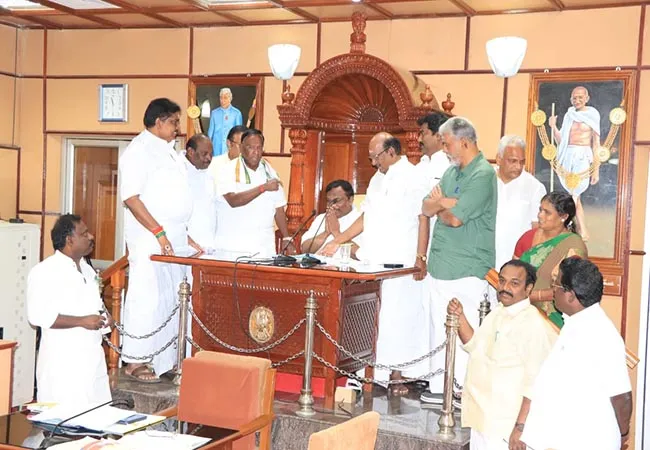 puducherry assembly MNR Balan to be sworn in as Deputy Speaker