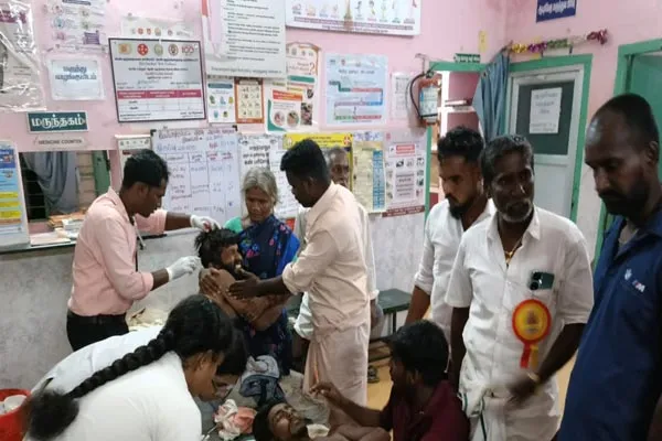clash between two parties  more than 10 injured Temple procession in pudukottai