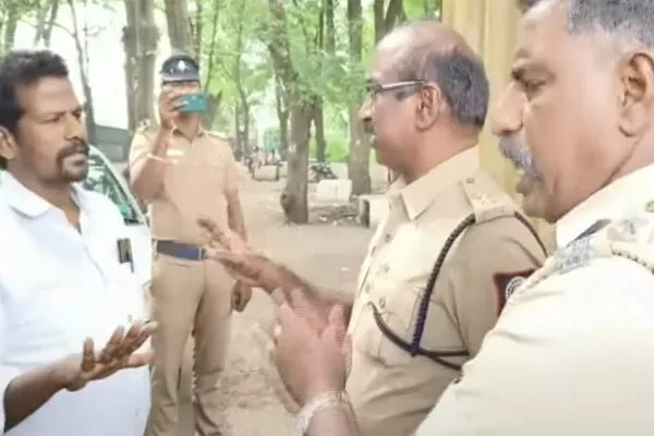 Tamil Nadu police capture in Puducherry
