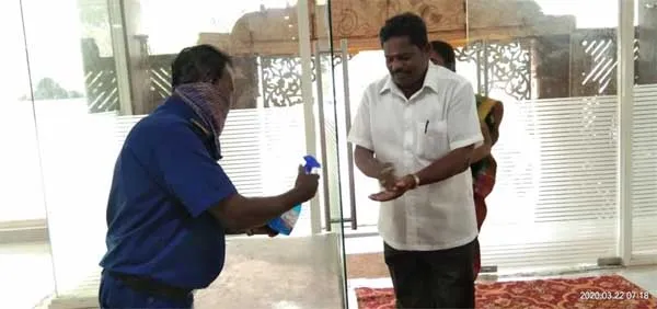 Hand Wash in marriage
