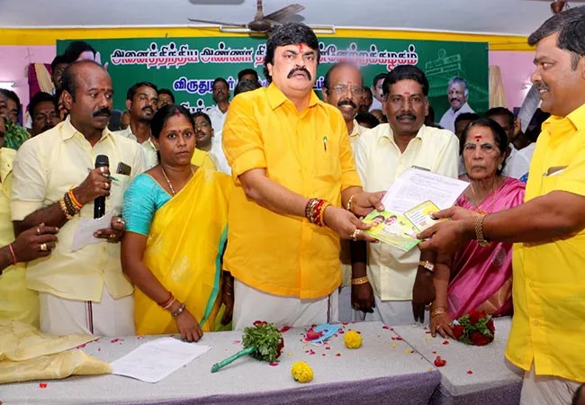 virudhunagar district, sriviliputhur minister rajendra balaji speech 