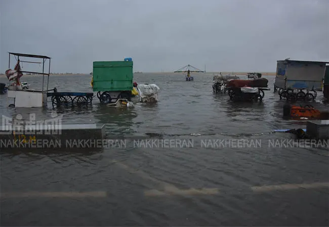 cyclone heavy rains agricultural land union government committee arrives tamilnadu 
