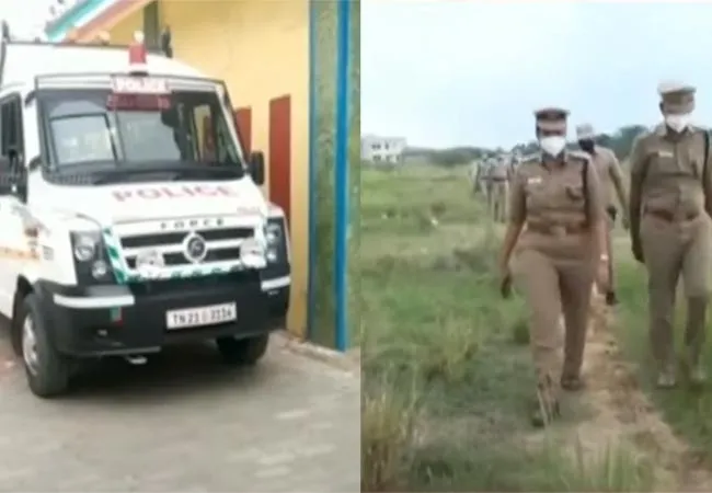 kanchipuram police raid indicent lake 