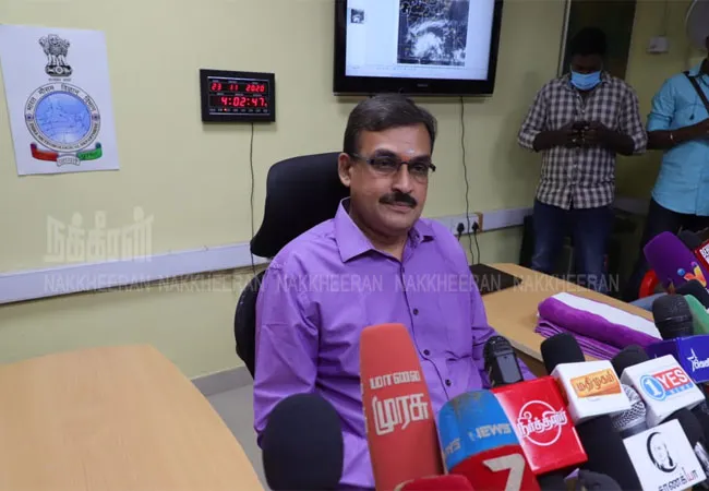 nivar cyclone heavy rains regional meteorological centre 