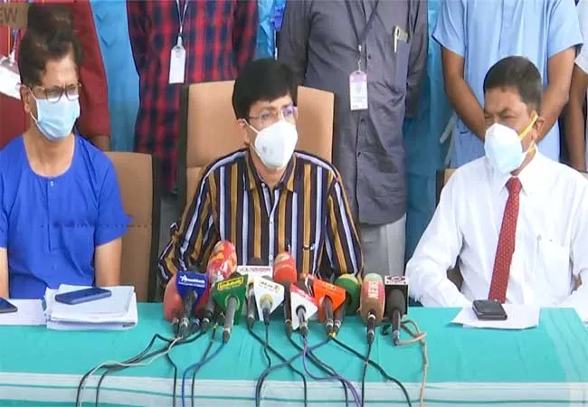 tamilnadu health secretary radhakrishnan press meet at chennai 