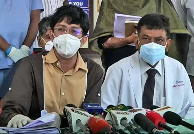 coronavirus tamilnadu health secretary press meet at chennai 