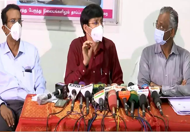 tamilnadu health secretary press meet at chennai 