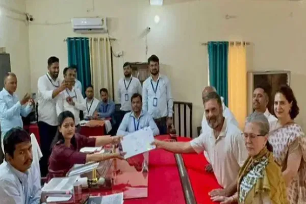 Rahul gandhi nomination file on reebareli in uttar pradesh