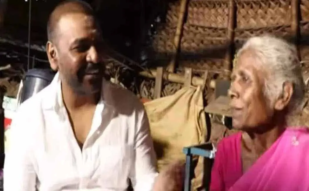 actor raghav lawrence donate Rs8 lakh  rajakannu family 