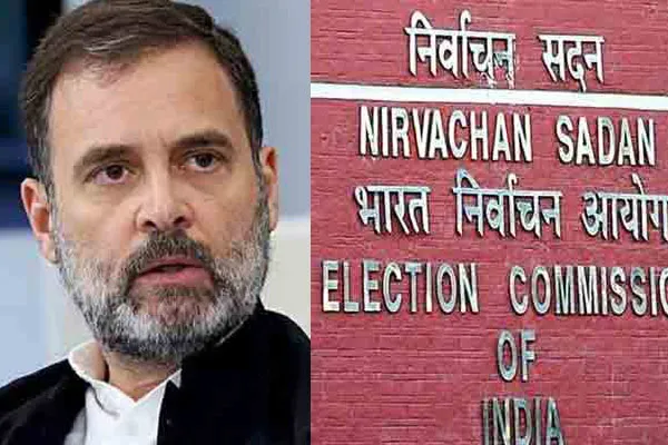 Opinion against Prime Minister Modi; Election Commission notice to Rahul Gandhi