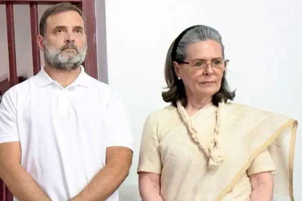 Chargesheet filed against Rahul Sonia Gandhi