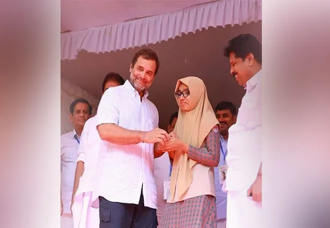 kerala wayanadu rahul gandhi speech translate govt school student 