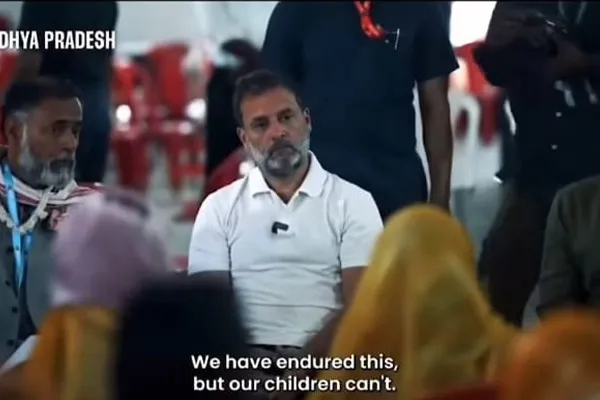 Rahul Gandhi's resilience incident for Tearful Scheduled Women