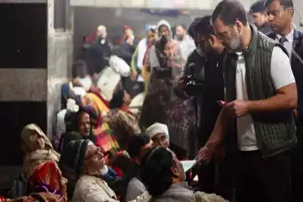 Rahul Gandhi continues to blame the Aam Aadmi Party government