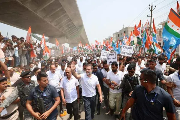 Rahul Gandhi Participation huge rally against unemployment to gears up for Bihar elections