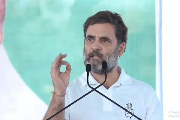 Rahul gandhi criticized Ambani wedding
