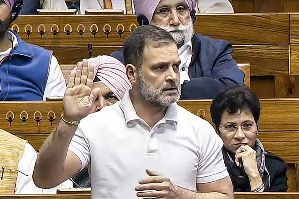  Rahul Gandhi Criticized BJP government is against Ambedkar ideology